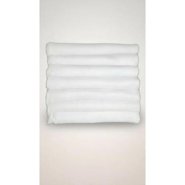 Imagem de 15 Panos de Limpeza Algodão Branco 55x35cm - Congratulations Store