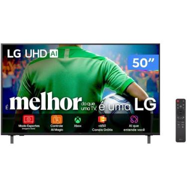 Imagem de Smart TV LG 50 polegadas UHD AI UA85 HDR10 Pro Processador 7 AI Ger 8 