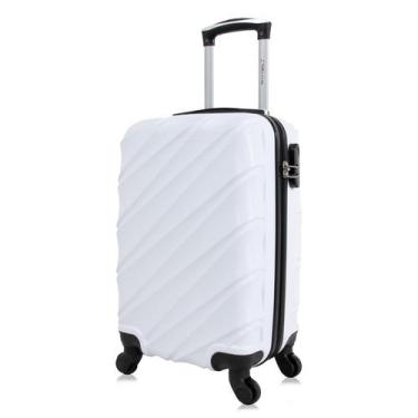 Imagem de Mala de bordo 10kg ABS Rodas 360 Removíveis Havana Swiss Move, Branco