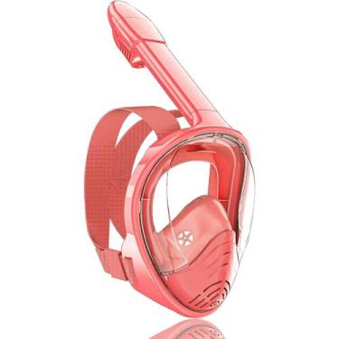 Imagem de Máscara De Snorkel Profissional Para Crianças, Dobrável Em 180 Graus, 