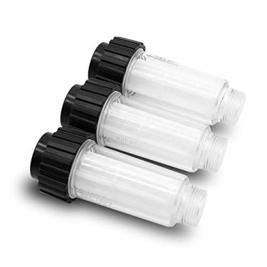 Imagem de DERASL Karcher filtro de água para todas as lavadoras de alta pressão filtro com conexão de água de 3/4", 4.730-059.0, incl karcher cartucho k2 k3 k4 k5 k6 k7-3 pacote