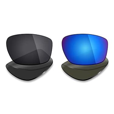 Imagem de 2 pares de lentes polarizadas de reposição da Mryok para óculos de sol Oakley Valve 2014 – Opções