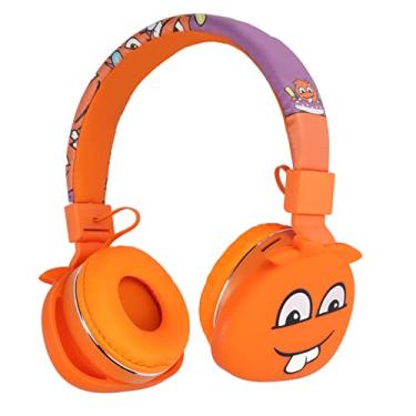 Imagem de ASHATA Fones de ouvido infantis, fones de ouvido com cancelamento de ruído infantil com microfone, fones de ouvido infantis sobre a orelha 40 mm para celular/tablet/PC/laptop