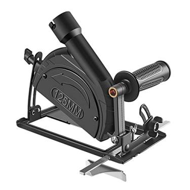 Imagem de LOVIVER Rebarbadora Suporte Suporte Fixação Suporte de Posicionamento de Corte Ângulo Universal para Accs, com saco de pó