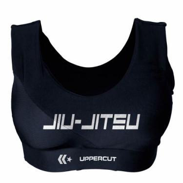 Imagem de Top Feminino Jiu Jitsu Fitness Com Bojo - Preto - Uppercut