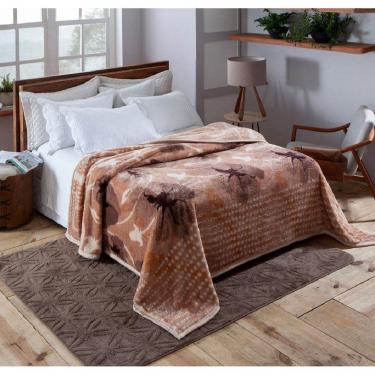 Imagem de Cobertor Jolitex Casal Dyuri Pelo Alto Nilo Bege