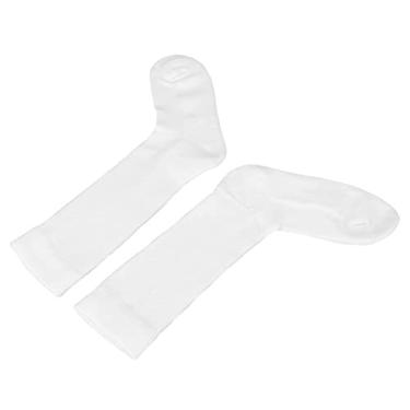 Imagem de Meias para diabéticos, leves, soltas, reutilizáveis, respiráveis, macias para diabéticos para pilates