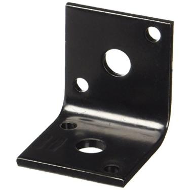 Imagem de NATIONAL MFG/SPECTRUM BRANDS HHI Suporte de canto N351-482 351482, 4,65 cm (1,65 polegadas), preto