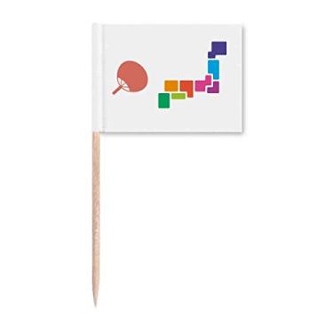 Imagem de Marcador de palito de bandeira Pufan Japan Tokyo Games Show Decoração de festa