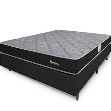 Imagem de Cama Box Colchão Casal Espuma D45 Extra Firme Certificada 138x188x51cm - BF Colchões