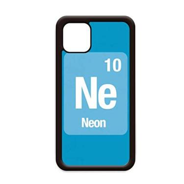 Imagem de Capa Ne Neon Elemento Químico Ciência para iPhone 12 Pro Max para Apple Mini Mobile Case Shell