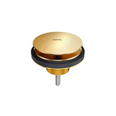 Imagem de Válvula para Lavatório Oculta Docol 922643 Ouro Polido