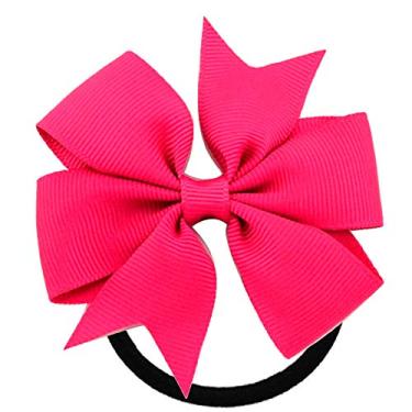 Imagem de Laço Com Elástico Para Cabelo Infantil Adulto Diversas Cores