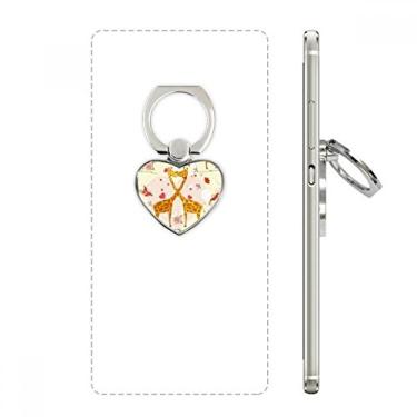 Imagem de Suporte de anel de telefone com girafas amarelas para o Dia dos Namorados Suporte universal