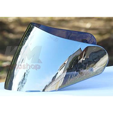 Imagem de Viseira Ls2 FF 309 FF 369 FF 359 Norisk FF 391 FF 389 SBK Texx Mercurio articulado Cromada Importada