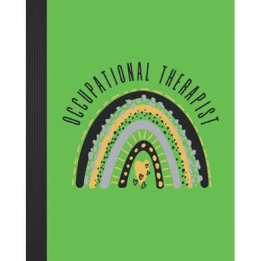 Imagem de Green Rainbow Occupational Therapy Practice Notebook for Documentation of Ideas for Occupational Therapy Activities and Quick Study Notes: Perfect ... Occupational Therapist Assistant Students