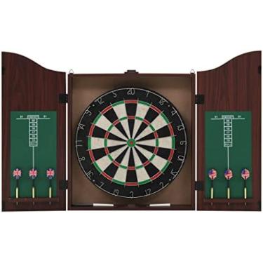 Imagem de Conjunto De Dardos Profissional Com Alvo De Dardos E Armário Sisal Steel-Sporting Goods Jogos De Interior Jogos De Dardos Dardos,Pleasant63