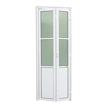 Imagem de Porta Camarão Meia Lambril Meia Vidrão Linha 25 Vidro Boreal 210cm x 70cm Brimak Branco