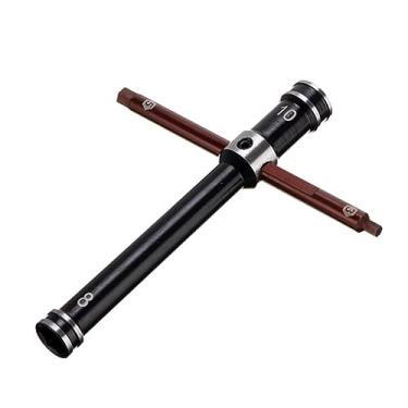 Imagem de SIMBAE Chave de soquete chave cruzada chave de soquete 3 mm 5 mm 8 mm 10 mm ferramentas de porca de pneus universais para controle remoto carro off-road caminhão navios modelo avião