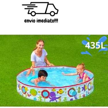 Imagem de Piscina Inflável Infantil Para Criança 1.52M X 25cm 435 Litros - Bestw
