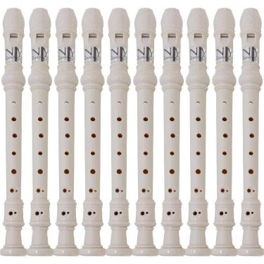 Imagem de Kit 50 Flautas Doce Barroca FL 20B New York