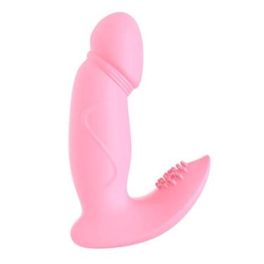 Imagem de Remote Control Vibrator-C Spot G Spot Vibrator Stimulation Device,Wearable Vibrator For Anywhere-Womens Sex Toys,Sweet Interaction. (Pink)
