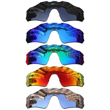 Imagem de Vonxyz Conjunto de 5 lentes de substituição para óculos de sol Oakley Radar EV Path OO9208 Pacote Combo