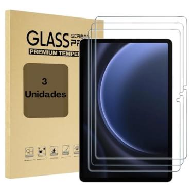 Imagem de Kit 3x Películas de Vidro Temperado 9H para Tablet Galaxy Tab S9, S9 Plus, S9 FE - (HARD GLASS STORE) (Galaxy Tab S9 Plus)