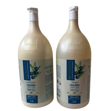 Imagem de Kit Equilíbrio 2,4l Shampoo E Condicionador Bio Extratus