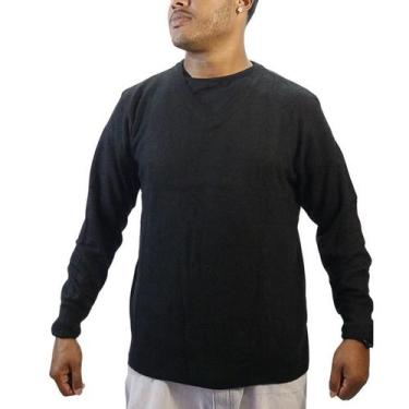 Imagem de Suéter Masculino Decote V Tricot Cashmere Leve Ecológico - Melvim Onli