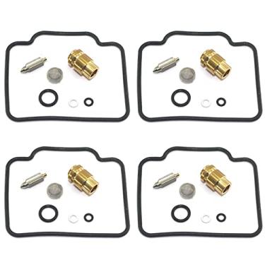 Imagem de Kit de reparo de carburador de motocicleta junta de assento de agulha flutuante para peças de reposição GSX1100F KATANA 1988-1993 GSX1100 GSX 1100 F (Cor: 1 conjunto)