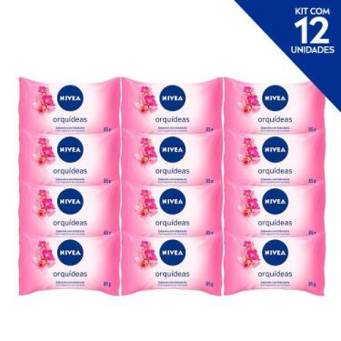 Imagem de Nivea Sabonete Orquídeas Em Barra 85G - 12 Unidades