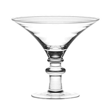 Imagem de Copos de sobremesa de vidro - Tigela de sorvete - Copo de sudae - Copo de frutas - Martini -Ftd. Tigela pequena para nozes ou doces - Cristal - Conjunto de 4 - O diâmetro é de 15 cm - Altura é de 14