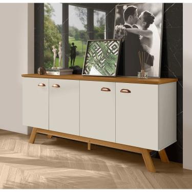 Imagem de Buffet Atlanta Off White e Nature Tebarrot
