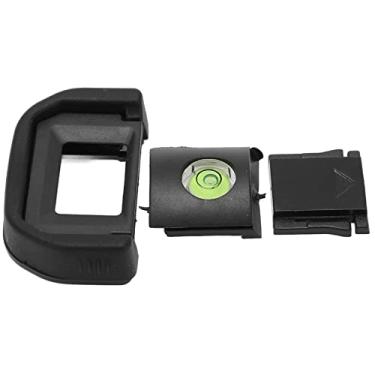 Imagem de Para 760D 650D 500D Visor protetor ocular com fácil montagem, proteção, material durável para kits de câmera (preto)