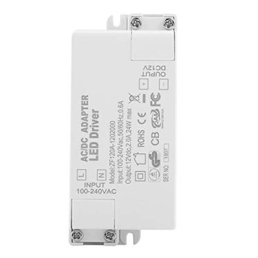 Imagem de Transformador de Driver de LED, AC para DC 12V Fonte de Alimentação Proteção contra Sobrecarga de Curto-circuito Transformador de Energia do Interruptor LED para Luzes de Tira