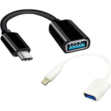 Imagem de Cabo Adaptador USB Otg 3.0 Fêmea Tipo C Macho para Pendrive Usb Celular Tablete Notebook Dysa Shopp