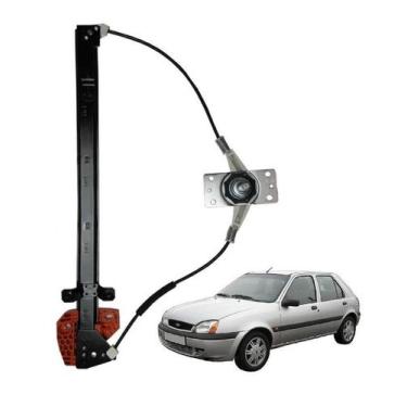 Imagem de Maquina Vidro Manual Ford Fiesta Street 4 pt diantei Direita - Zinni G