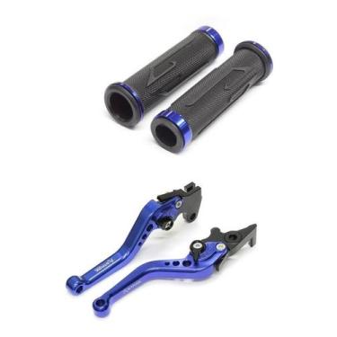 Imagem de Kit Manopla XL Manete S1000R S1000RR - Stark Race, Azul