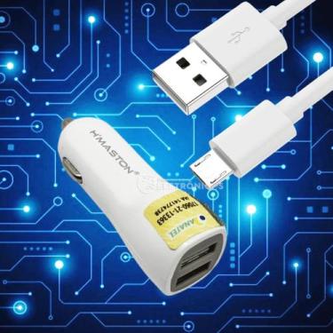 Imagem de Carregador Veicular 2 Entradas USB 3.1A P/ Moto G5, G3, G2 Plus e play