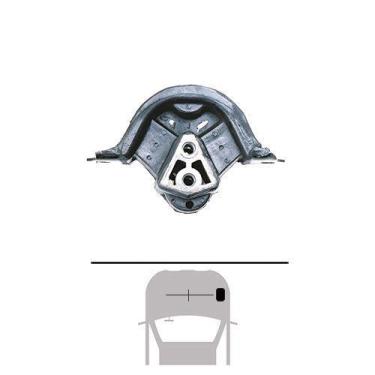 Imagem de Coxim do motor - celta 20002012 / corsa 19942004 / prisma 20062009 - 3