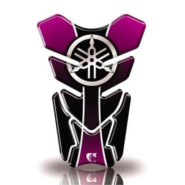 Imagem de Protetor De Tanque Adesivo Moto Factor Fazer Yamaha Diapazão Rosa - Co