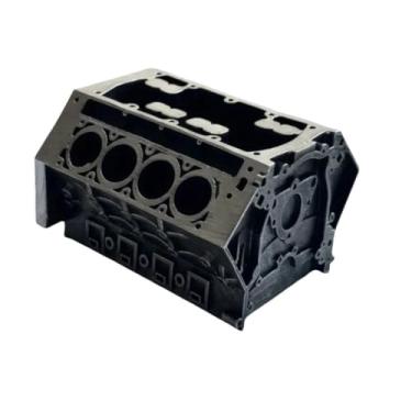 Imagem de menolana de motor Porta-cartão de visita Expositor de cartão de visita Presente de aniversário exclusivo Ornamento Modelo de motor de resina para estante