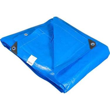 Imagem de Lona Reforçada Azul 11x4m - Vonder
