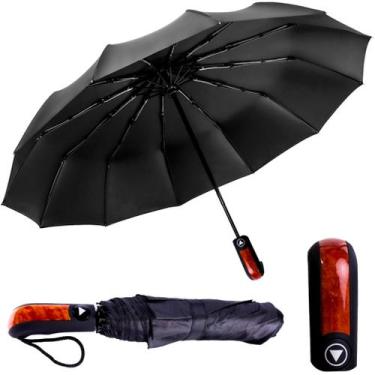 Imagem de Guarda Chuva Portaria Médio Automático 8 Hastes Reforçado Top - HAIFUD