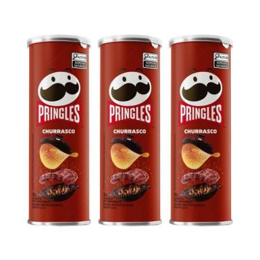 Imagem de Kit Batata Pringles Churrasco 109g 3 Unidades, Churrasco