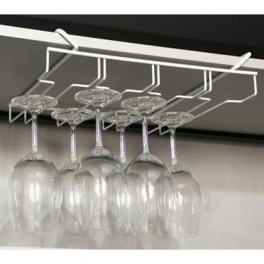 Imagem de Suporte de Taças Móvel Plana Store , Branco