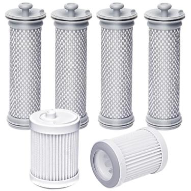 Imagem de Filtro de reposição A11 para aspirador de pó sem fio Tineco A10 A11 Hero, A10 A11 Master PURE ONE S11/S12/X, PWRHERO11 Snap Aspirador de pó sem fio, 4 pré-filtros e 2 filtros HEPA a vácuo