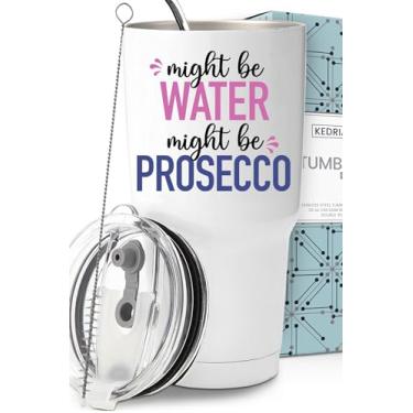 Imagem de Copo engraçado Might Be Prosecco de 850 g, presentes divertidos e exclusivos para bebedores, copos de humor para adultos, presentes temáticos para homens e mulheres, escolhas de presente ideais para