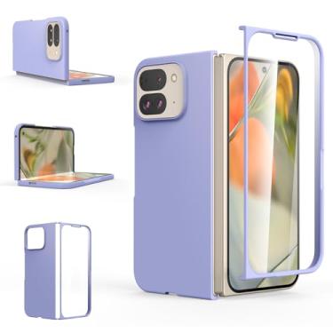 Imagem de Foluu Capa de ajuste fino para Google Pixel 9 Pro Fold 2024, com protetor de tela frontal integrado, policarbonato fosco ultrafino com capa protetora antiderrapante para Google Pixel 9 Pro Fold 2024